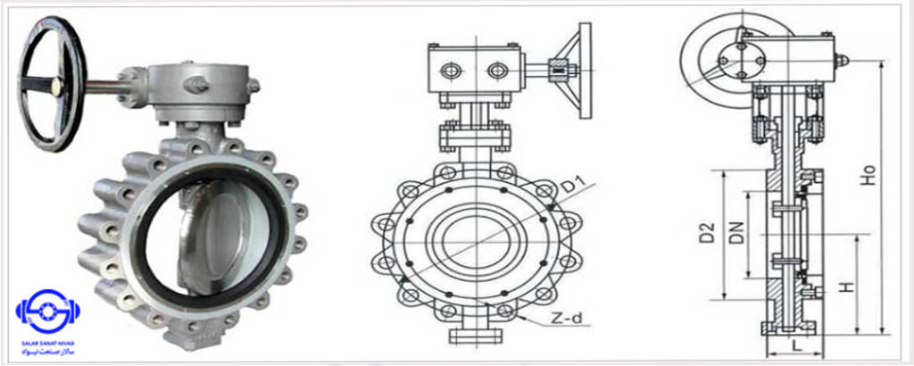 باترفلای ولو- ButterFly Valve - شیرپروانه ای