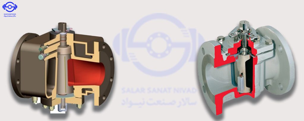 شیر سماوری - پلاگ ولو - plug valve
